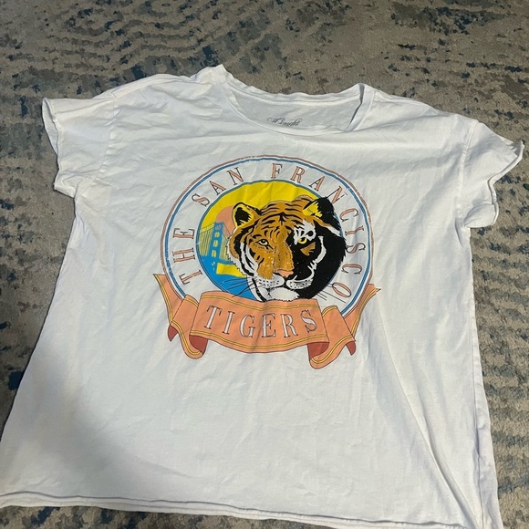 Midnight rider x anthropologie San Francisco Tigers Graphic Tee medium - Picture 3 of 4